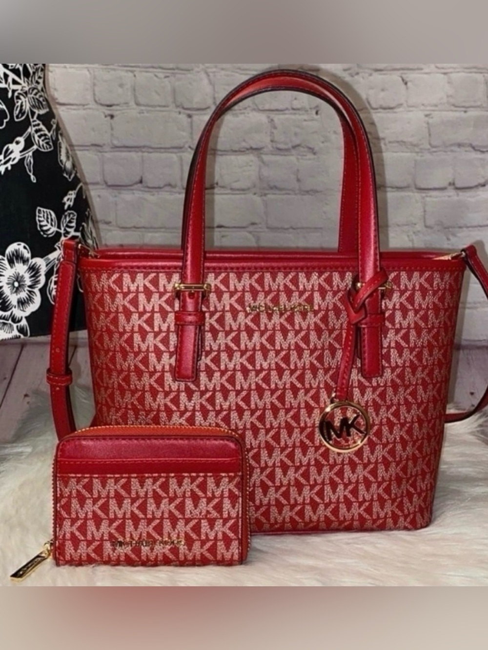Michael Kors JET SET TRAVEL 2pc Set